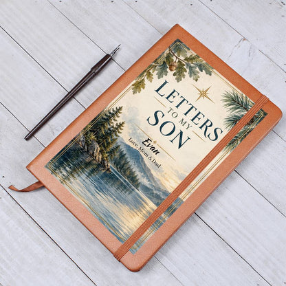 Letters to My Son Personalized Journal | Keepsake Gift