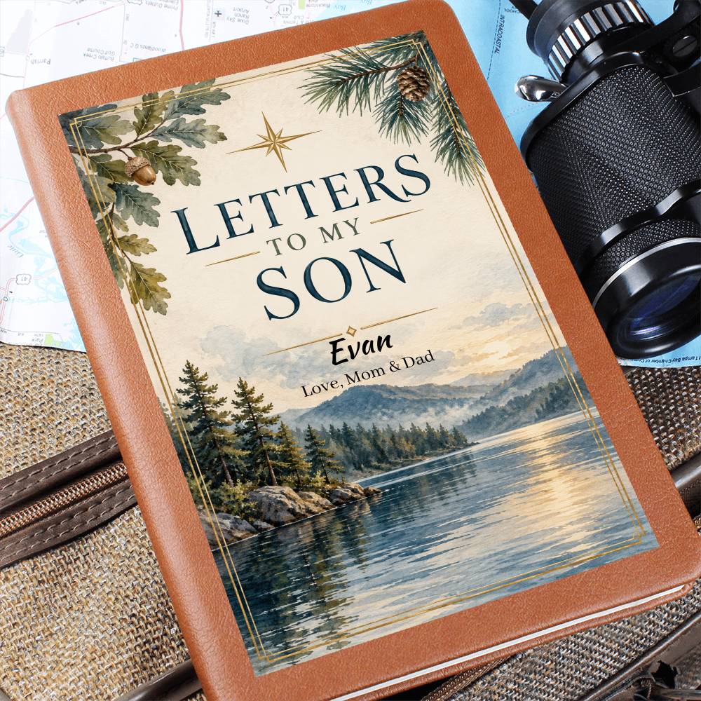 Letters to My Son Personalized Journal | Keepsake Gift