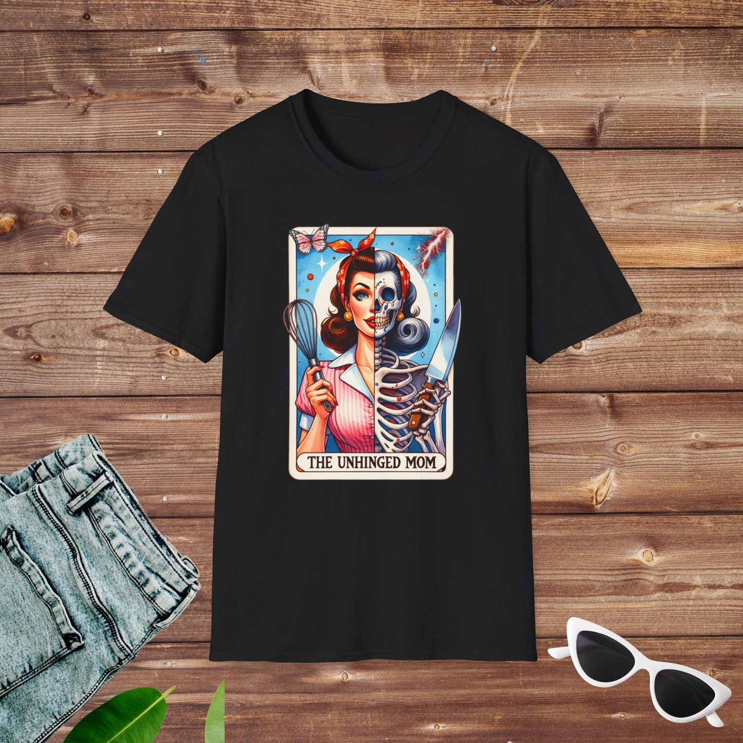 Unhinged Mom Tarot T Shirt