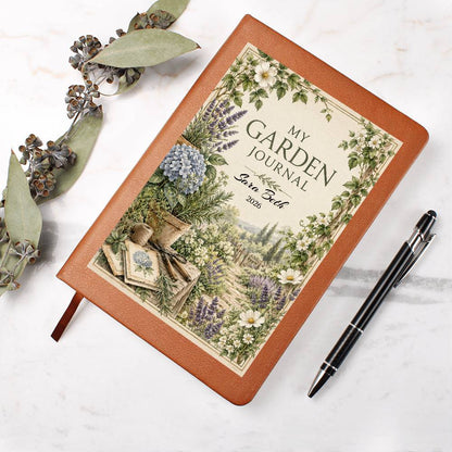 Personalized Garden Journal | Custom Gardening Notebook