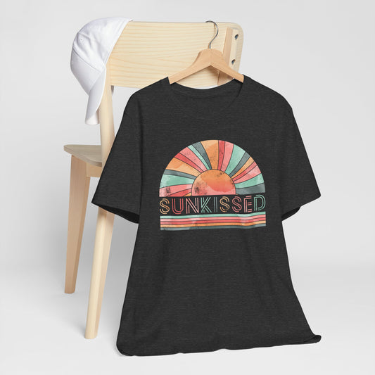 Retro Sunkissed Rainbow Sun T-Shirt