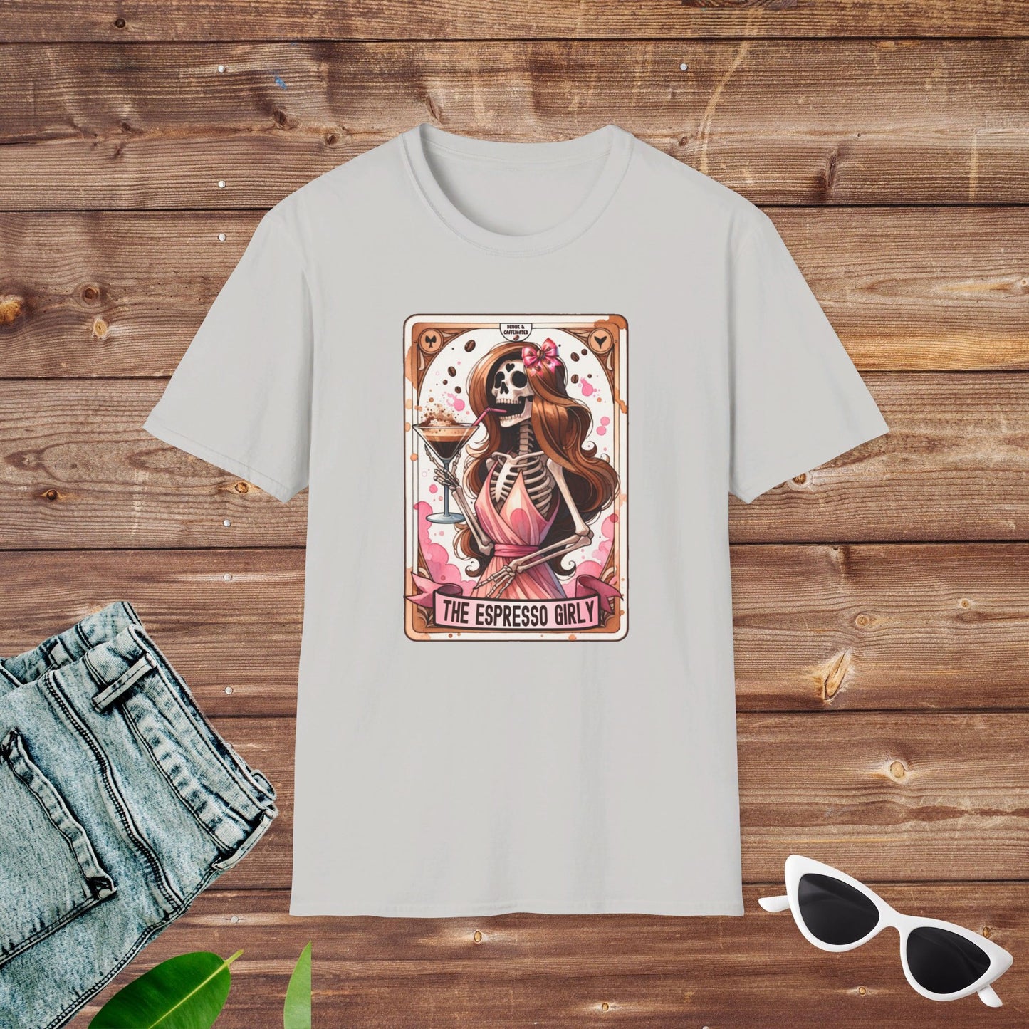 Espresso Martini Girly Tarot T Shirt