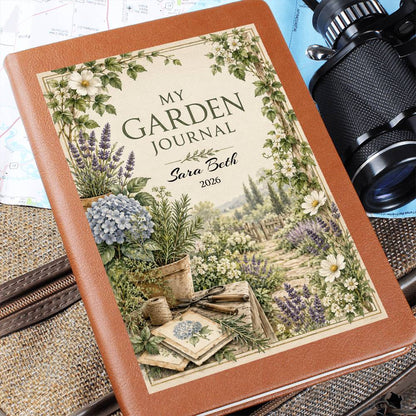 Personalized Garden Journal | Custom Gardening Notebook