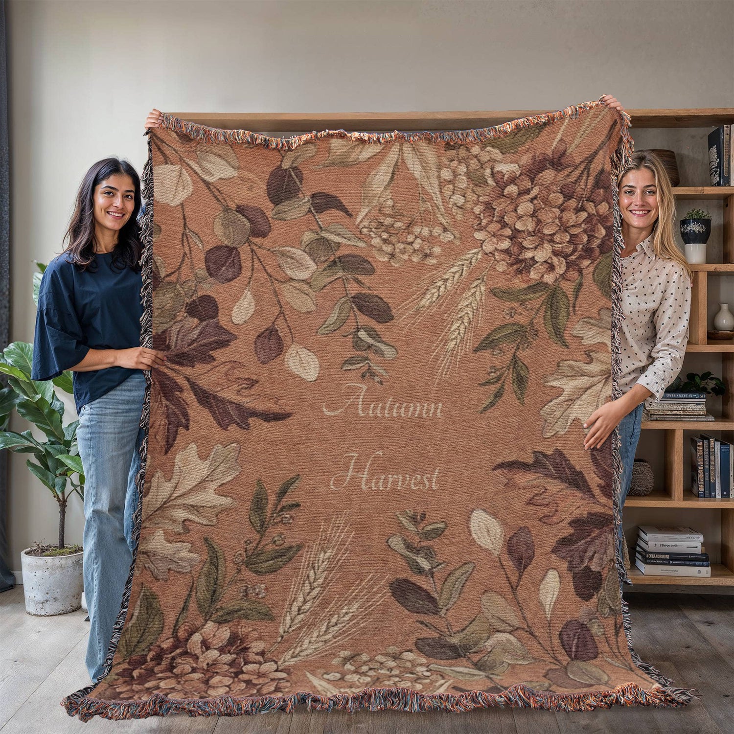 Personalized Harvest Blanket