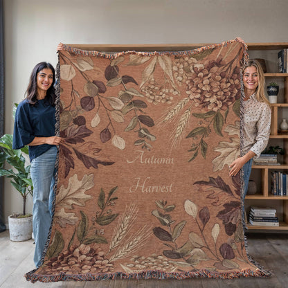 Personalized Harvest Blanket