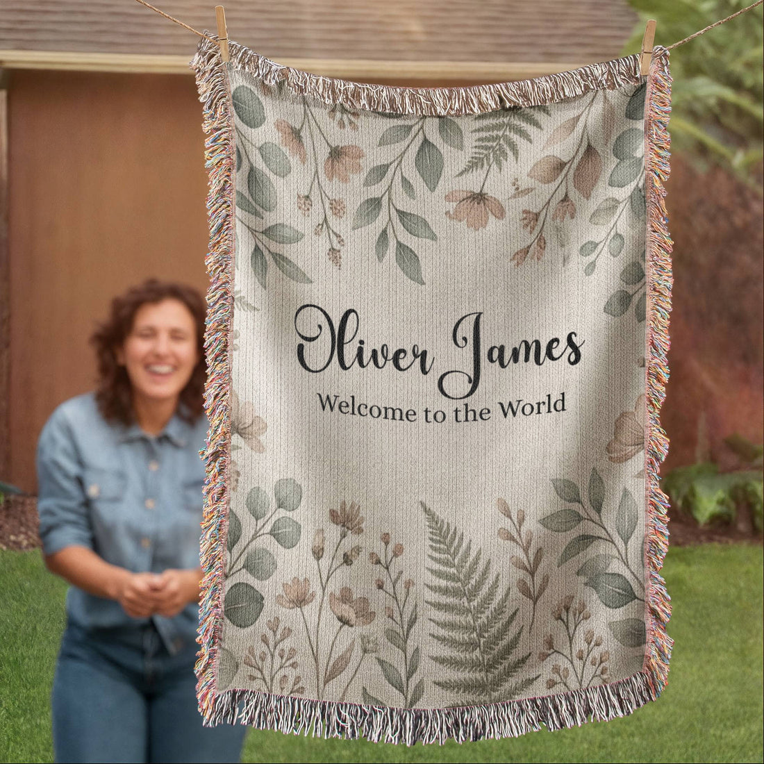 Personalized Baby Blanket