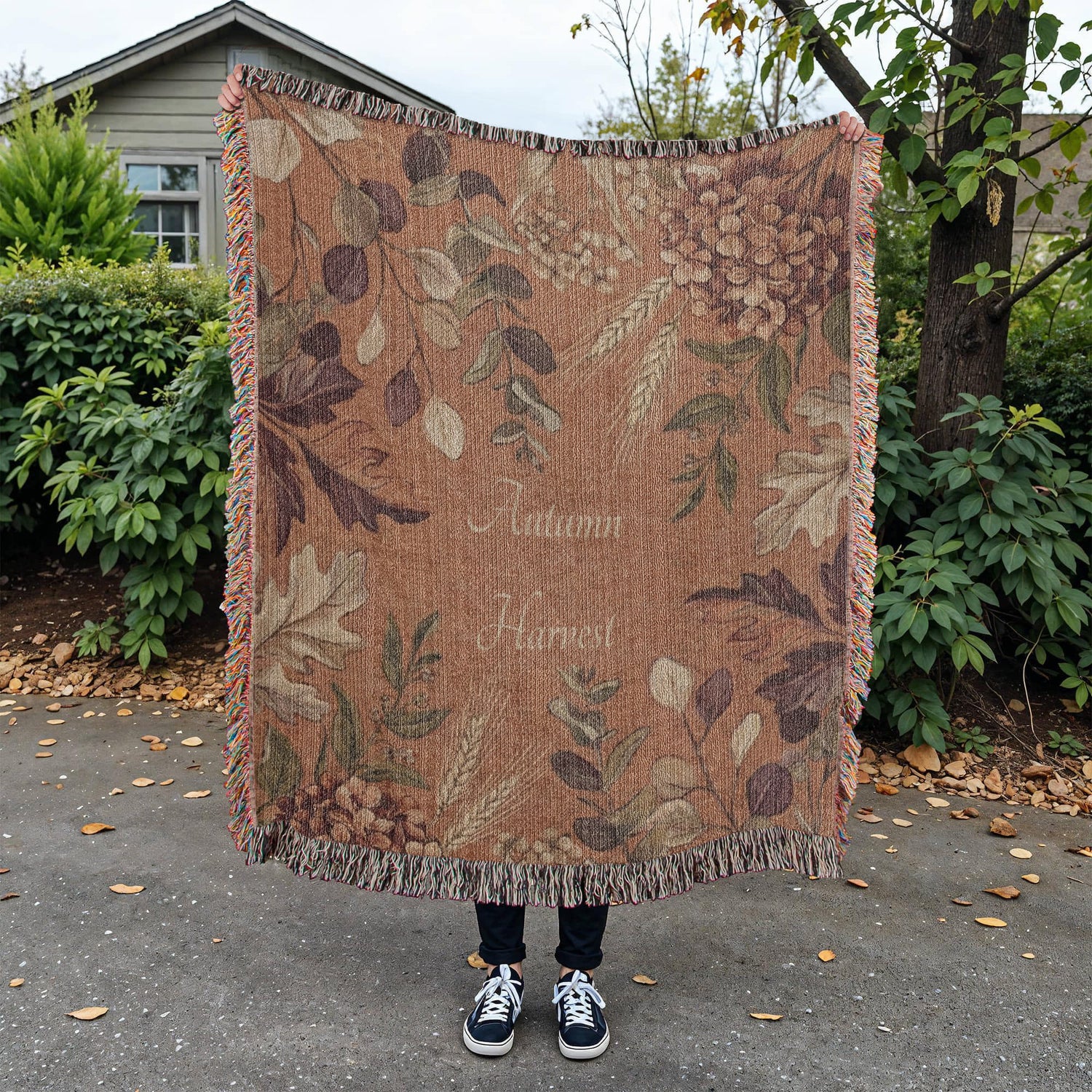 Personalized Harvest Blanket