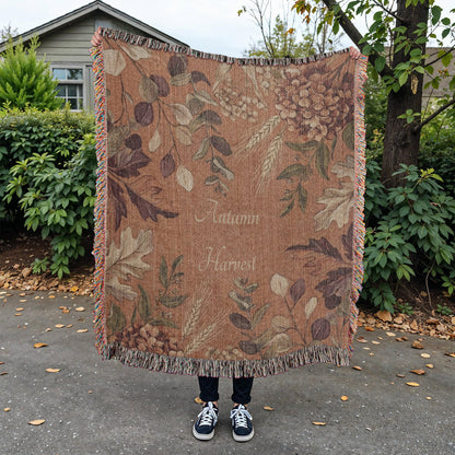 Personalized Harvest Blanket