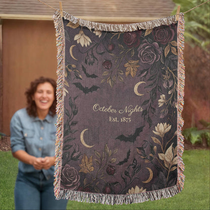 Personalized Halloween Blanket