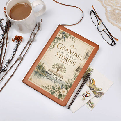 Grandma Tell Me Your Stories Personalized Journal