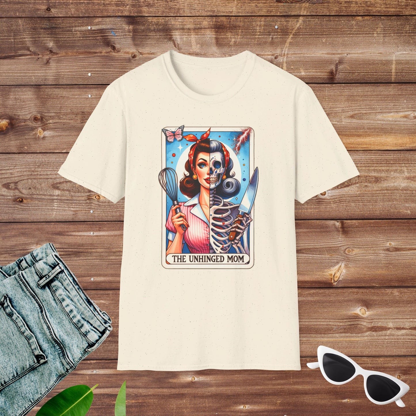 Unhinged Mom Tarot T Shirt