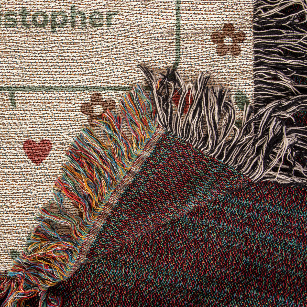 Artwork Heirloom Woven Blanket (Portrait)