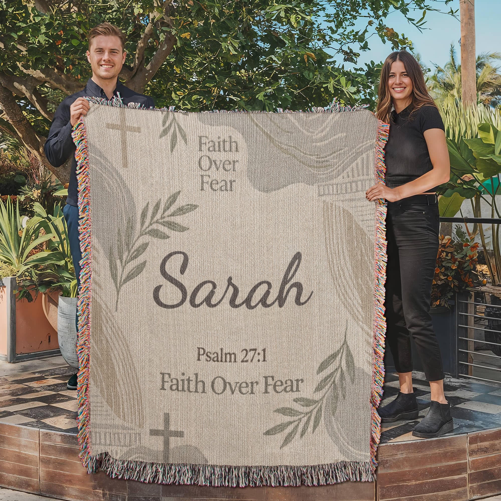 Personalized Christian Blanket