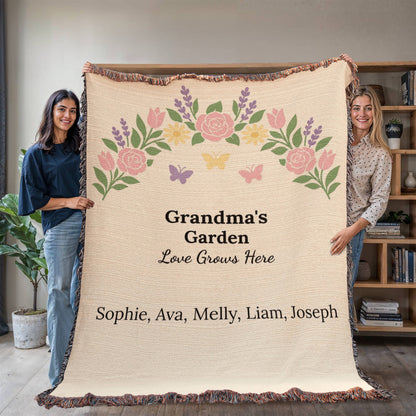 Artwork Heirloom Woven Blanket (Portrait)