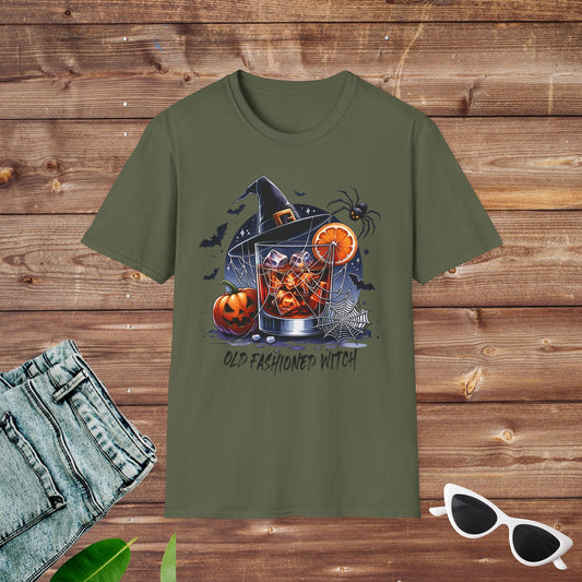 Old Fashioned Cocktail Witch T Shirt