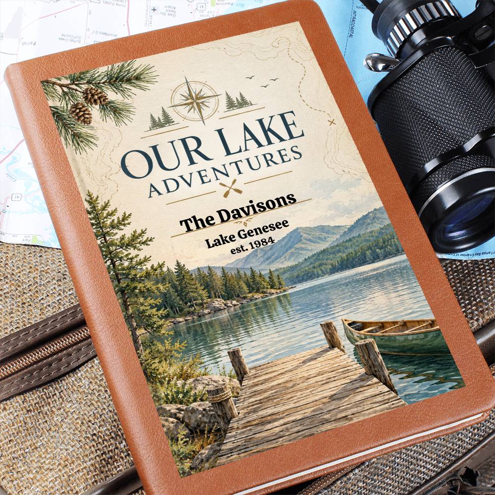 Personalized Our Lake Adventures Family Journal