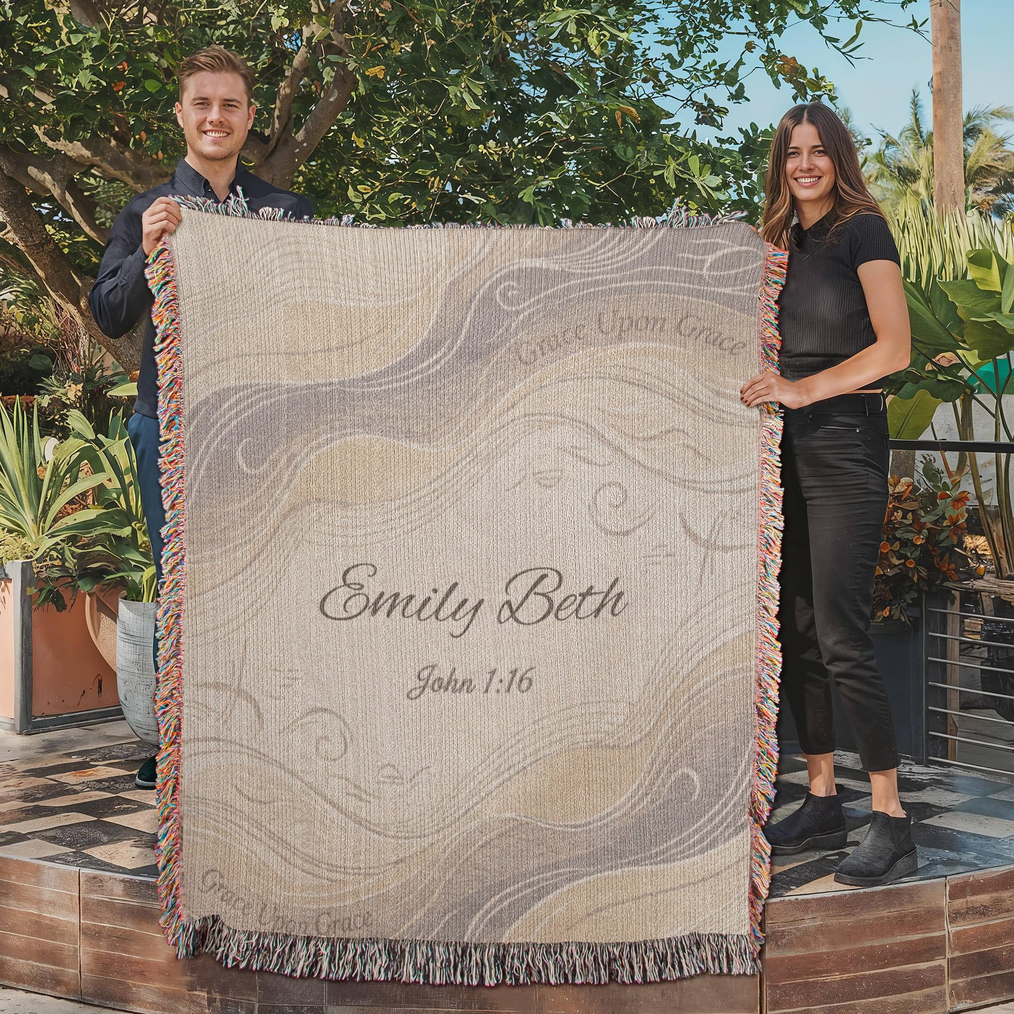 Personalized Christian Blanket