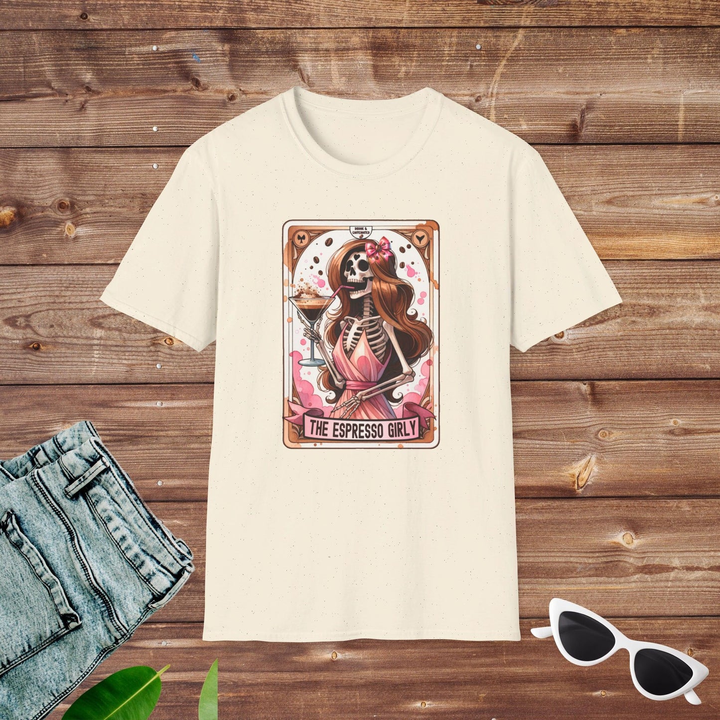 Espresso Martini Girly Tarot T Shirt