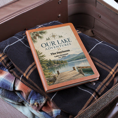 Personalized Our Lake Adventures Family Journal