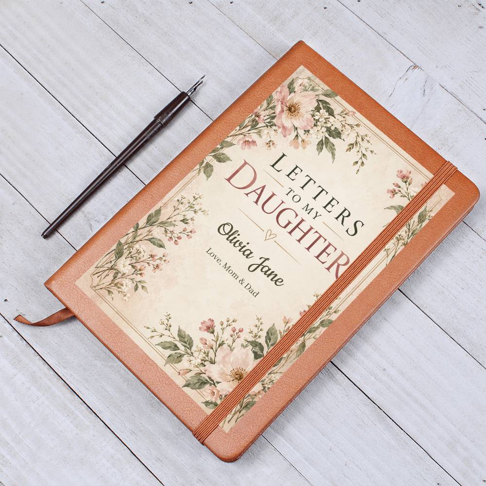 Letters to My Daughter Personalized Journal | Keepsake Gift