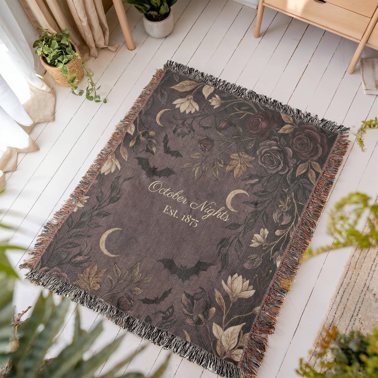 Personalized Halloween Blanket