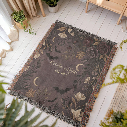 Personalized Halloween Blanket