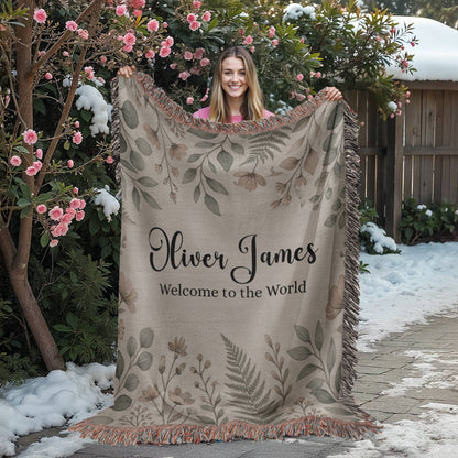 Personalized Baby Blanket