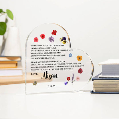 Personalized Mother of the Groom Gift