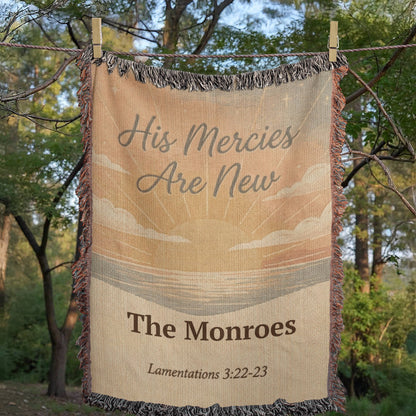 Personalized Christian Family Blanket
