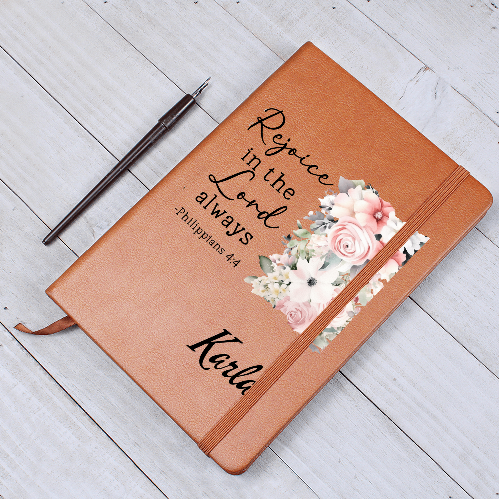Personalized Wildflower Prayer Journal