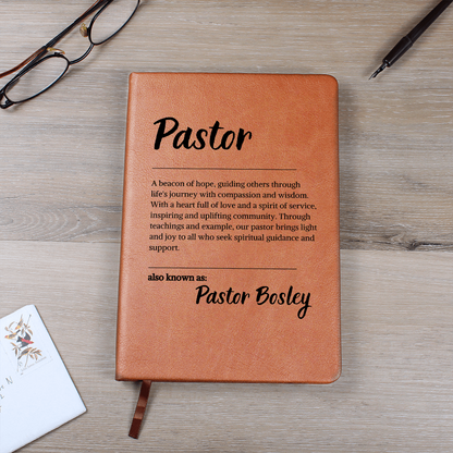 Personalized Pastor Journal