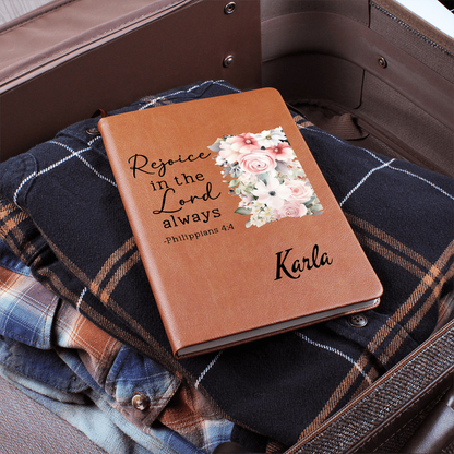 Personalized Wildflower Prayer Journal