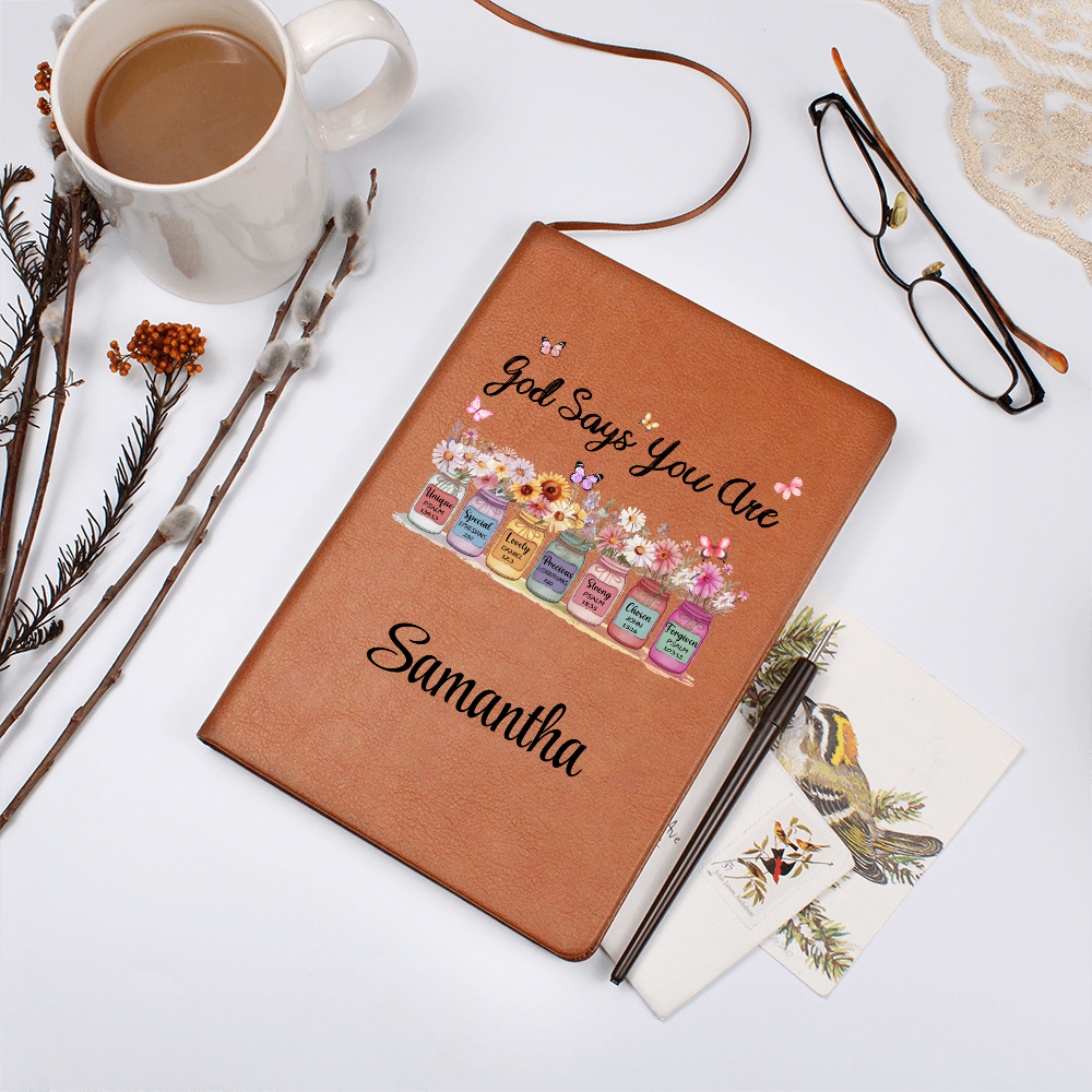 Personalized God Says You Are Journal