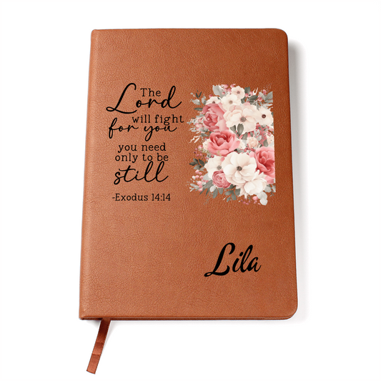 Personalized Wildflower Prayer Journal