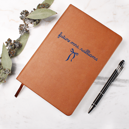 Personalized Wedding Journal Engagement Gift