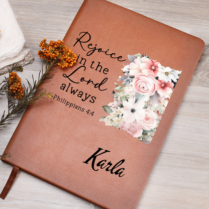 Personalized Wildflower Prayer Journal