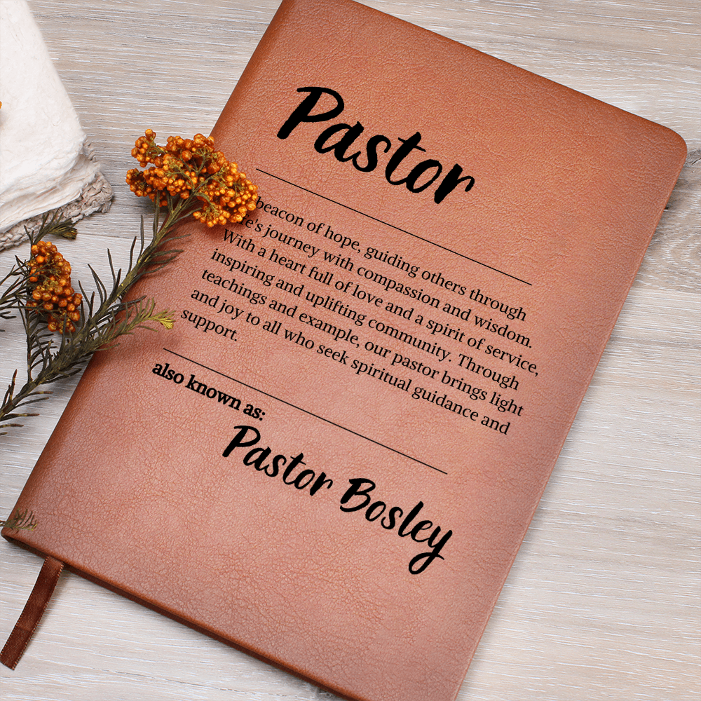 Personalized Pastor Journal