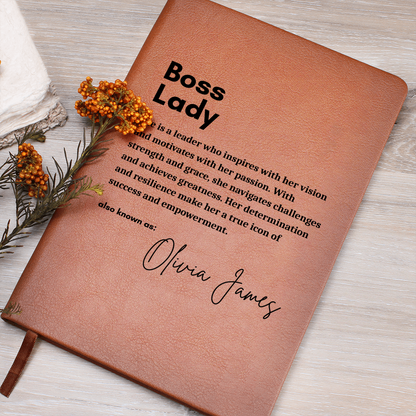 Personalized Boss Lady Journal