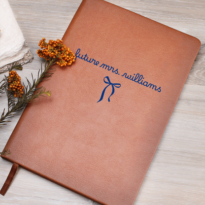 Personalized Wedding Journal Engagement Gift