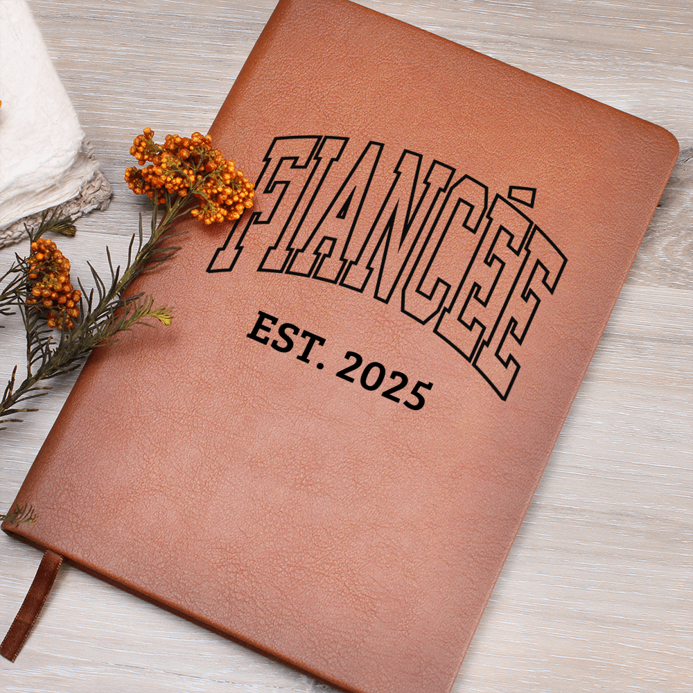 Personalized Engagement Journal for Fiancee