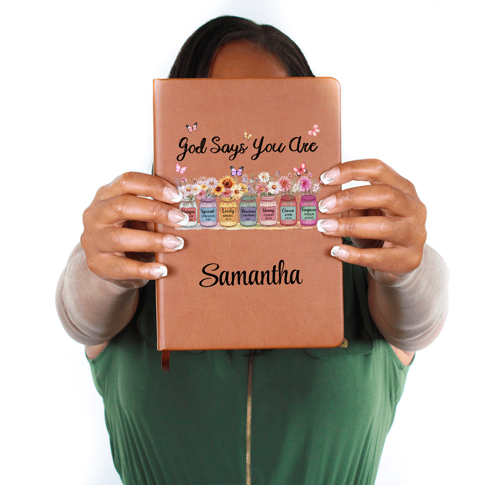 Personalized God Says You Are Journal