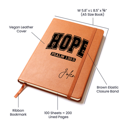 Personalized Christian Journal - Hope