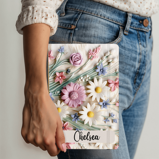 Wildflower Hardcover Personalized Journal