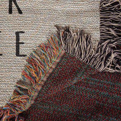 Personalized Family is My Greatest Blessing Woven Blanket