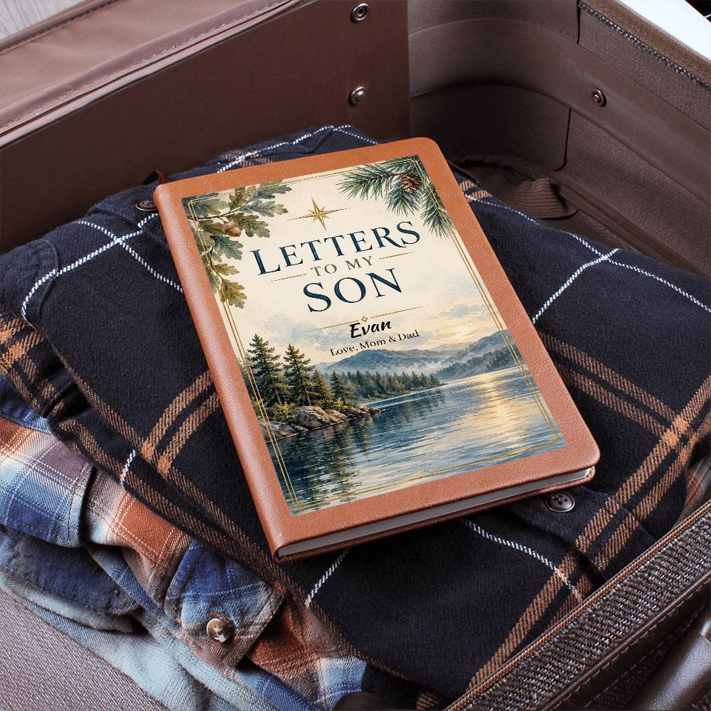 Letters to My Son Personalized Journal | Keepsake Gift