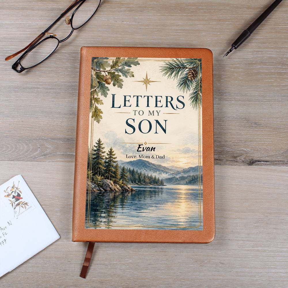 Letters to My Son Personalized Journal | Keepsake Gift