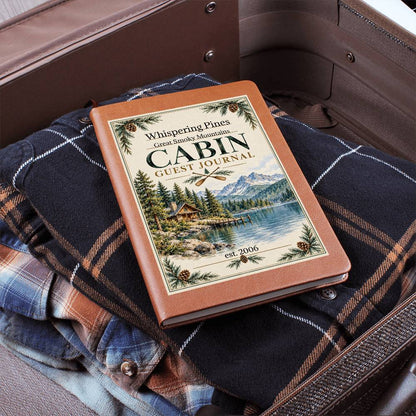 Personalized Cabin Guest Journal | Custom Lodge Keepsake