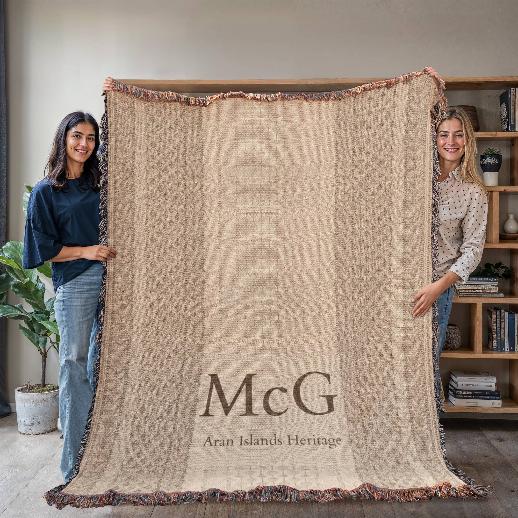 Irish Heritage Blanket Gift