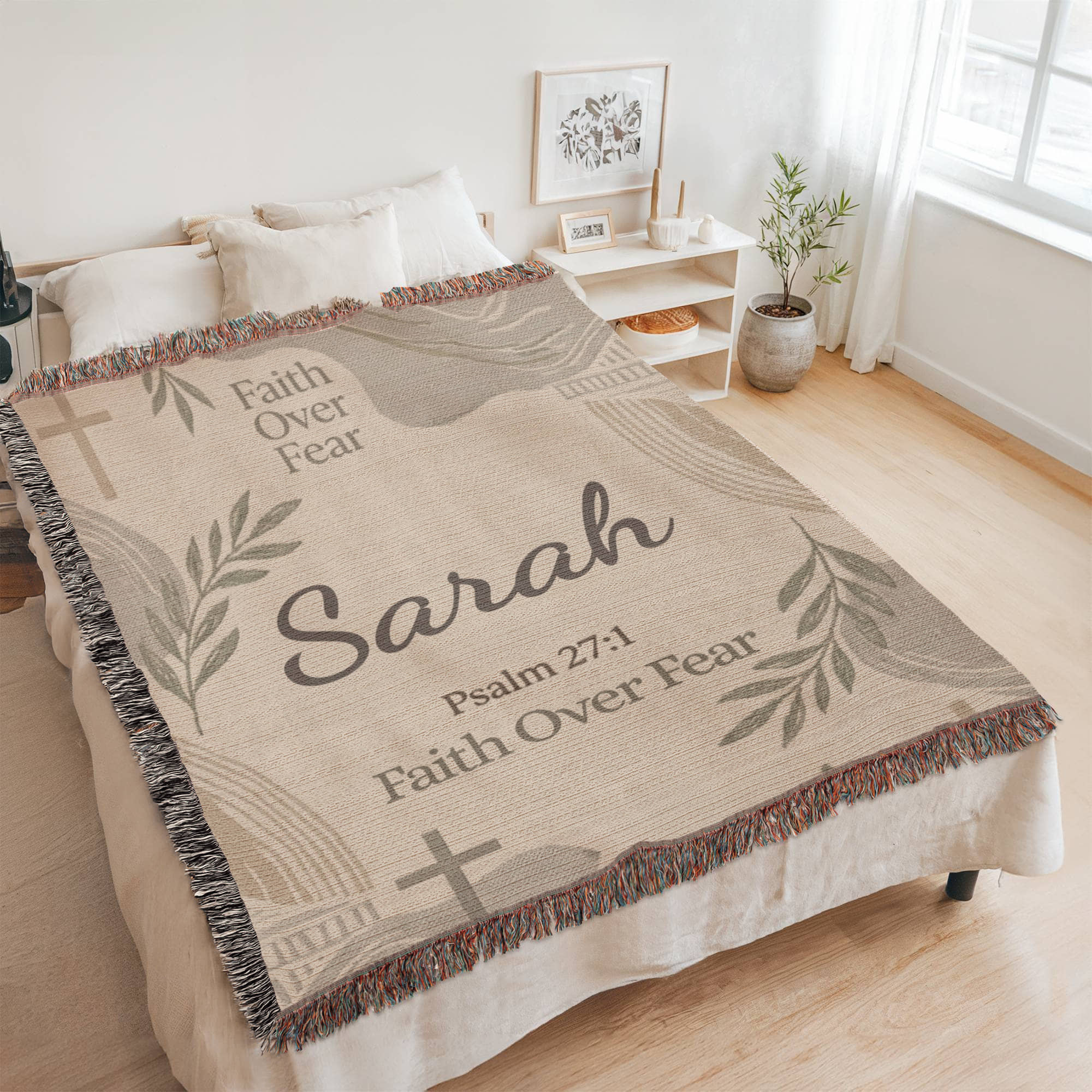 Personalized Christian Blanket