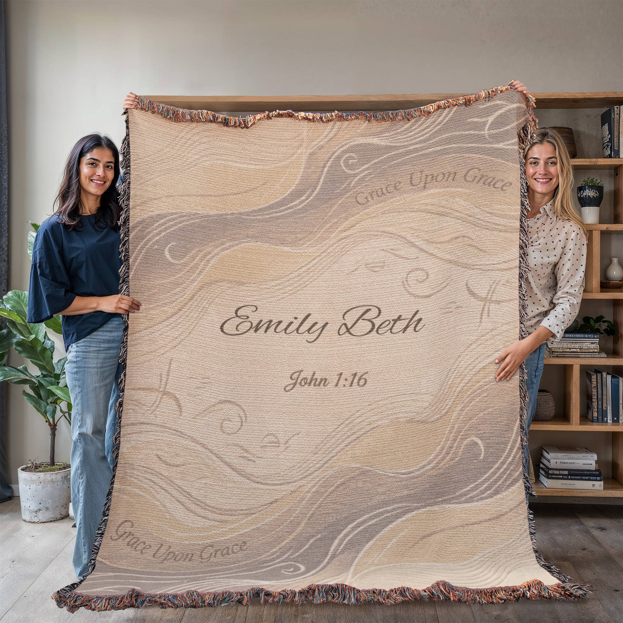 Personalized Christian Blanket